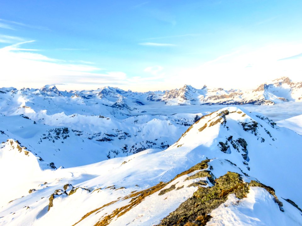 Photo Of Mountains During Winter photo