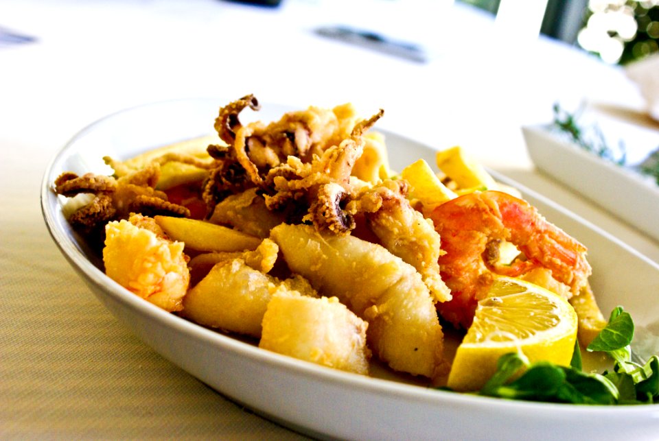 Cooked Food In Bowl