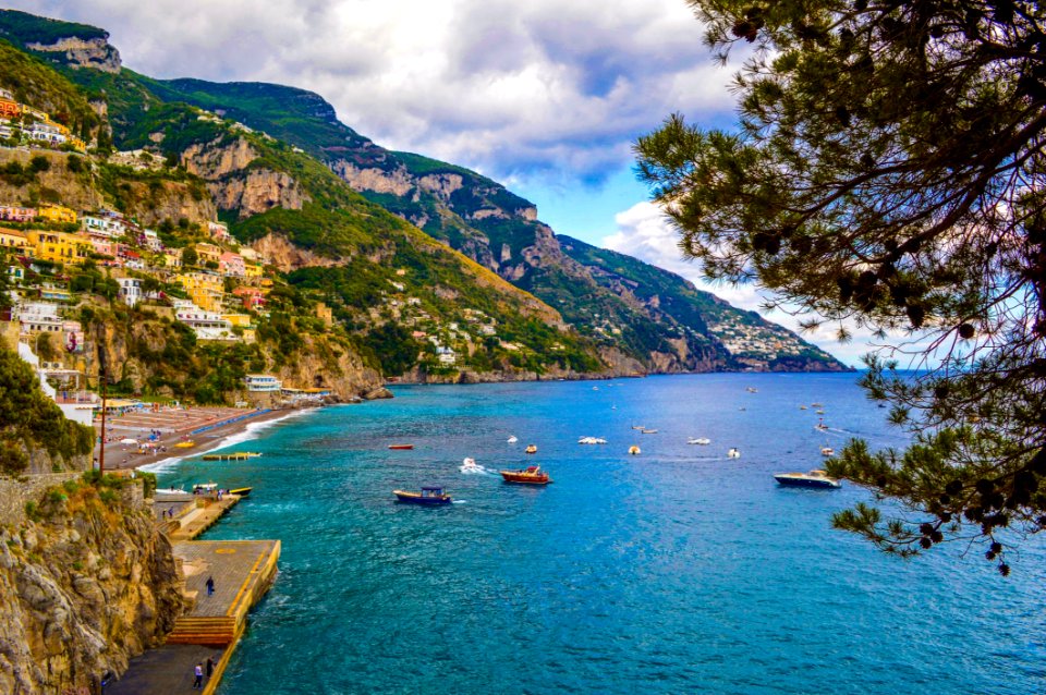 High-angle Photography Of Sailing Boats