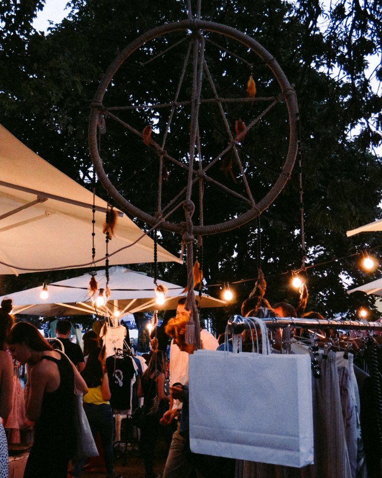 Photo Of Dream Catcher In The Market