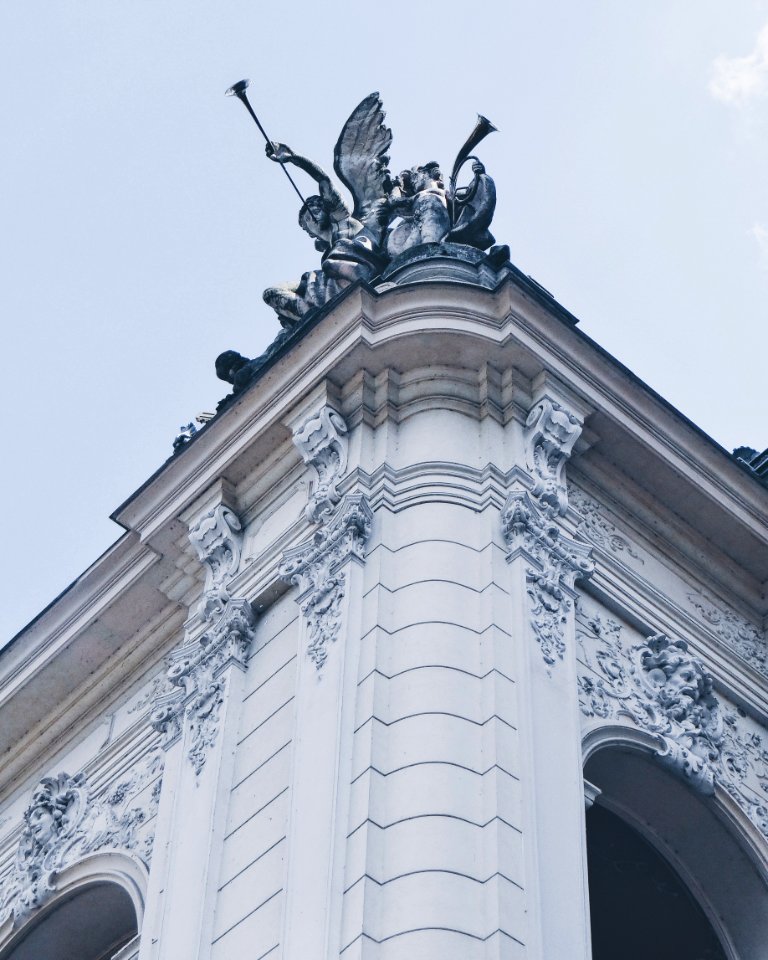 Low Angle Shot Of Concrete Building photo