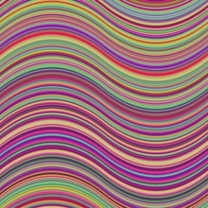 Pink Pattern Purple Line