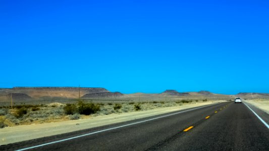 Road Sky Highway Horizon