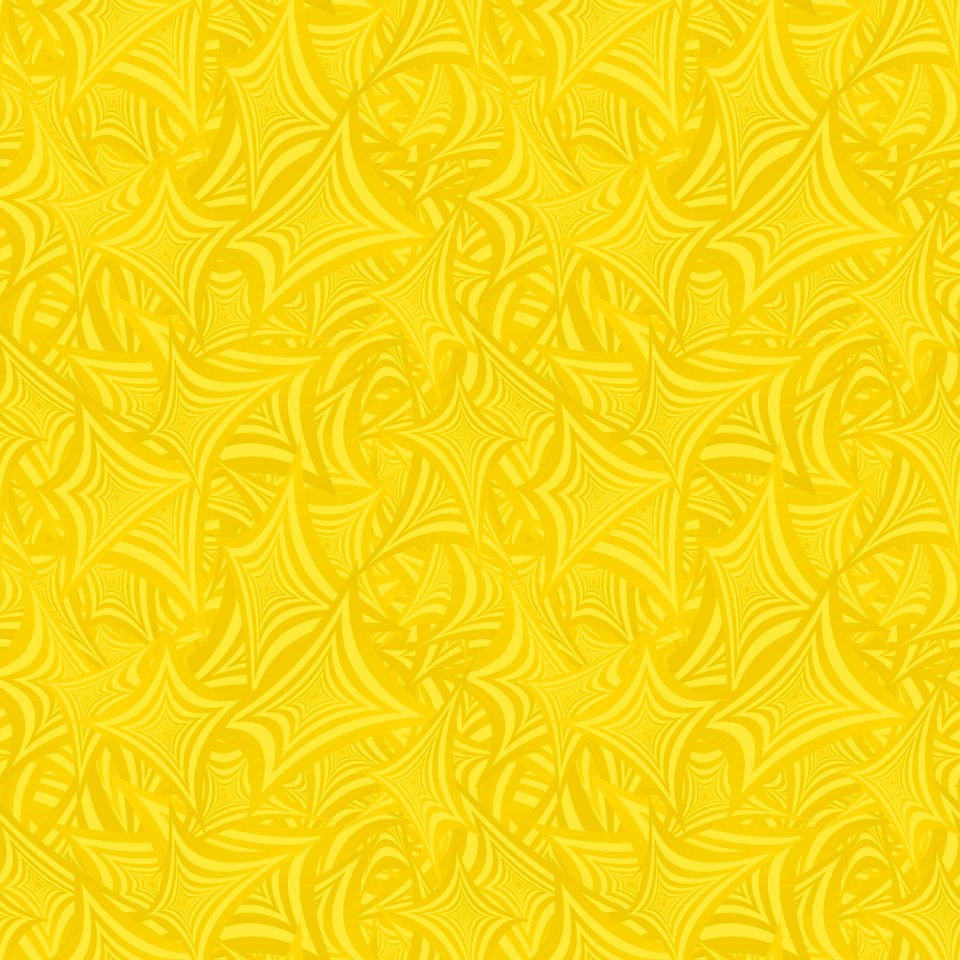 Yellow Pattern Orange Design