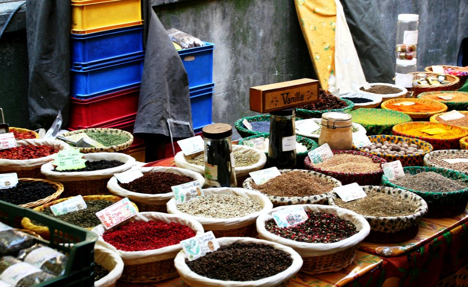 Public Space Marketplace Spice Food