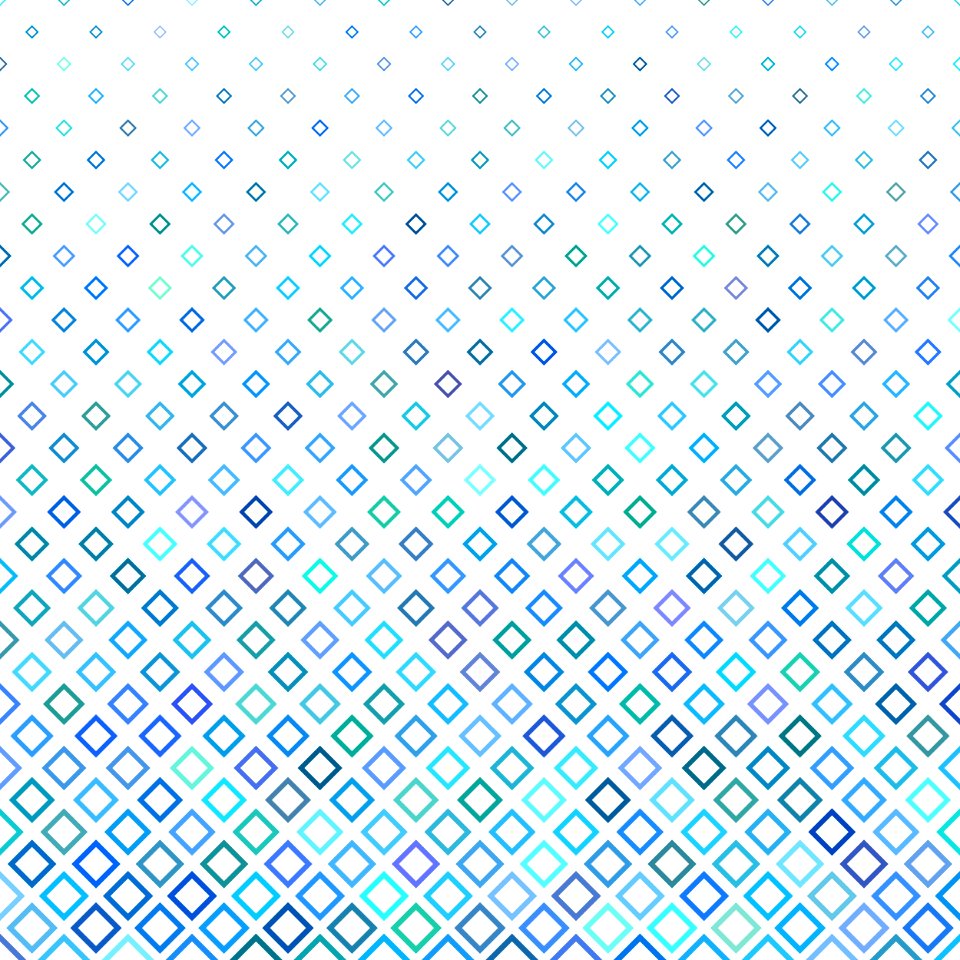 Blue Aqua Green Pattern