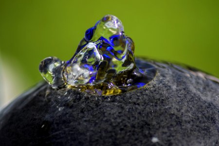 Water Macro Photography Close Up Crystal photo