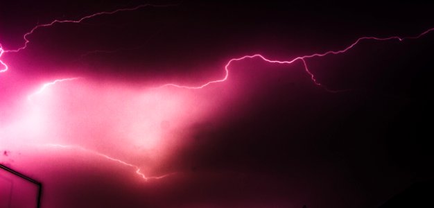 Sky Lightning Thunder Atmosphere