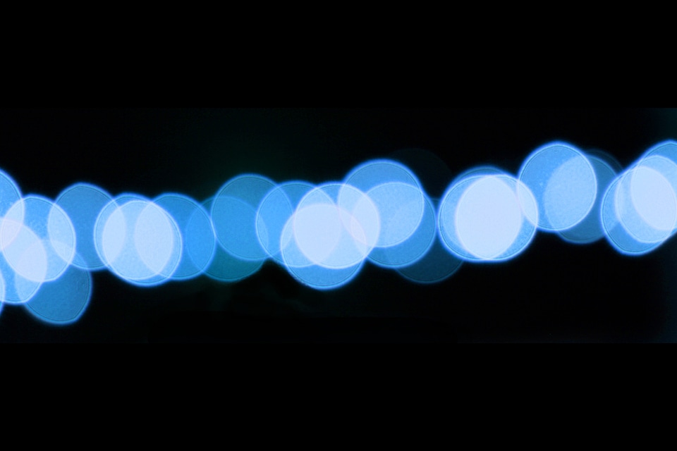 Light backdrop dark