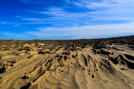 Sky Sand Badlands Aeolian Landform photo