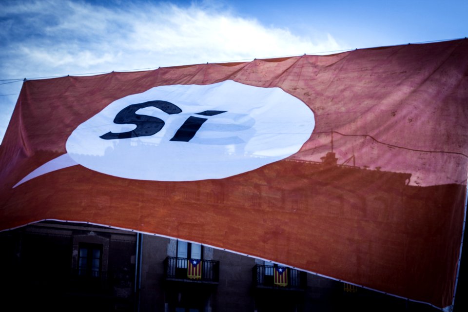 Flag Sky Advertising Banner