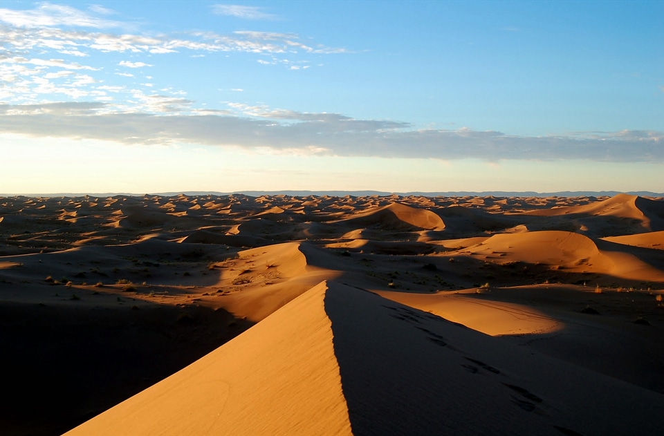 Marroc sand loneliness