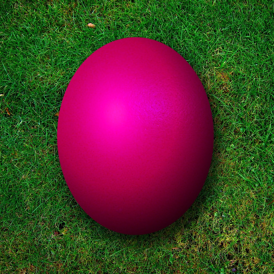 Easter egg easter color