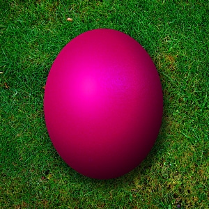 Easter egg easter color