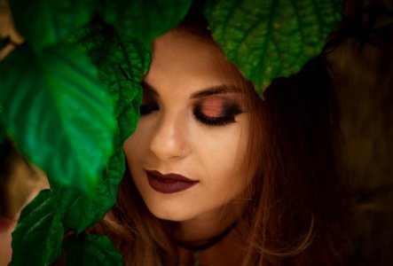 Shallow Focus Photography Of Woman Near Leafy Tree photo