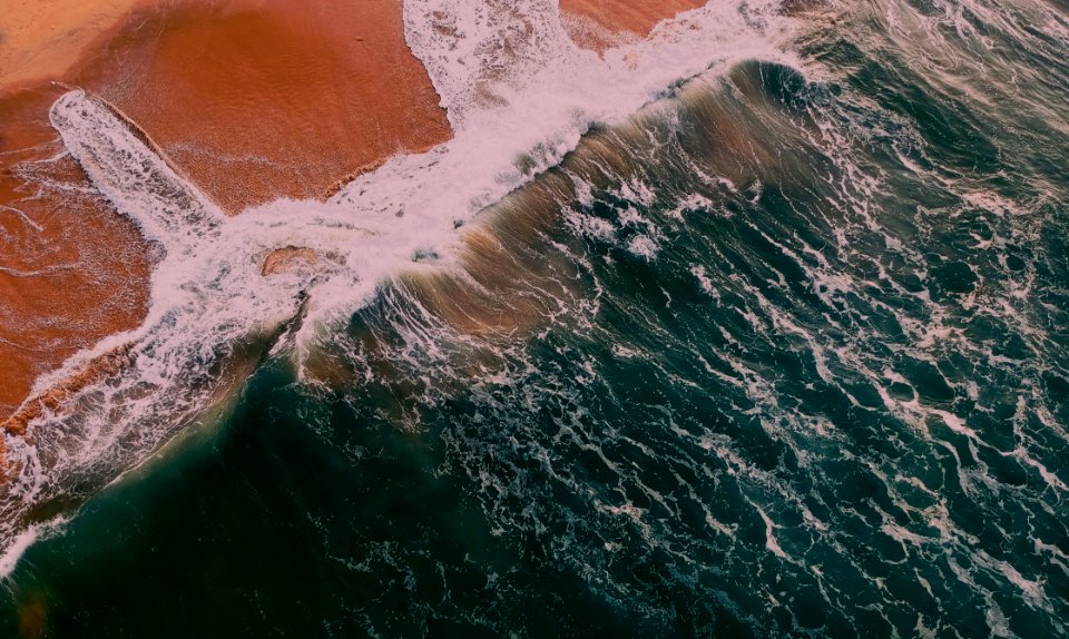 Aerial View Photography Of Beach photo