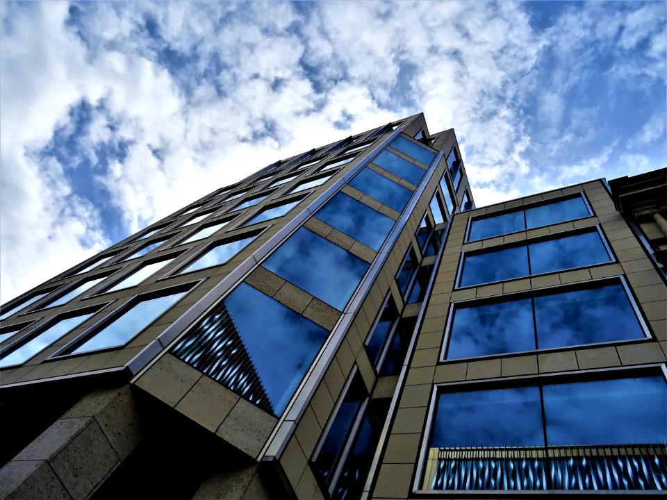 Low Angle Photo Of High-rise Building photo