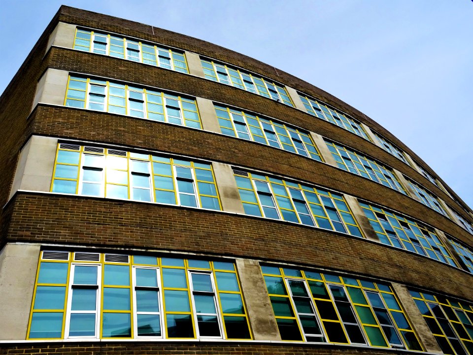 Brown Concrete 4-storey Building