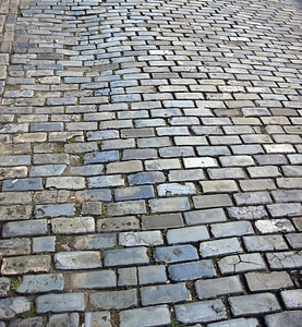 Bricks surface pavement