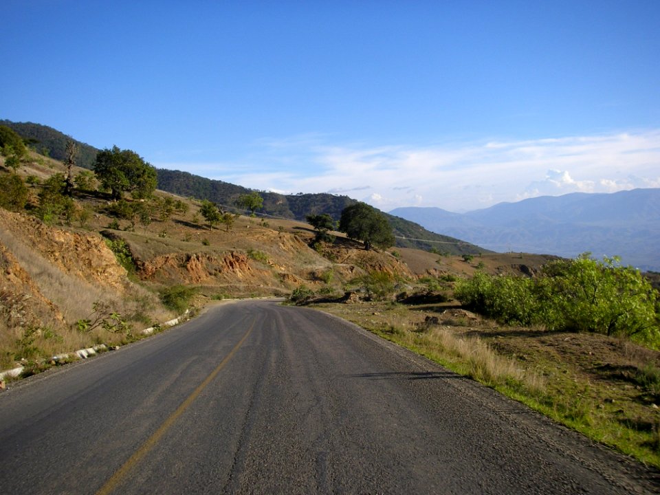 Road Highland Sky Mountainous Landforms photo