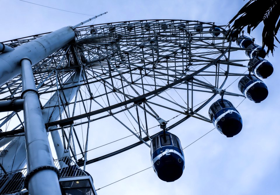 Ferris Wheel Sky Tourist Attraction Structure
