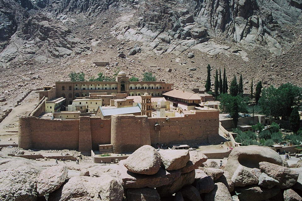 Monastery egypt mount sinai
