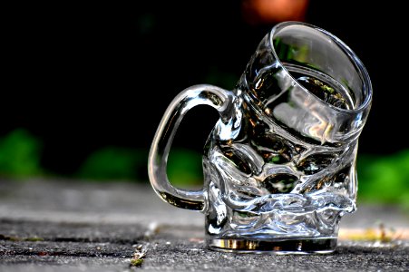 Water Glass Tableware Glass Bottle photo