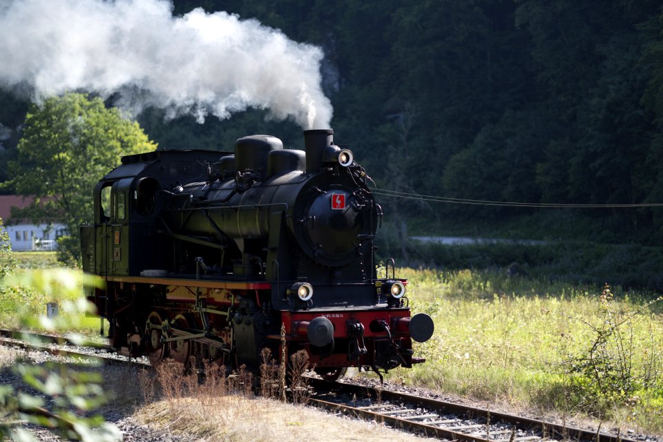 Photo Of Black And Brown Train