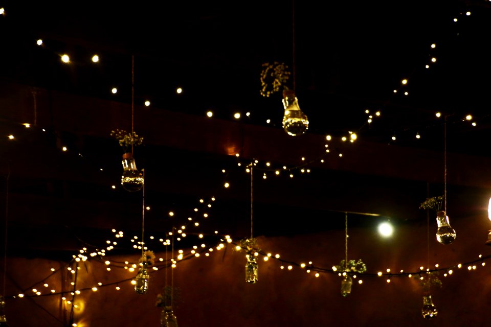 Photography Of String Lights