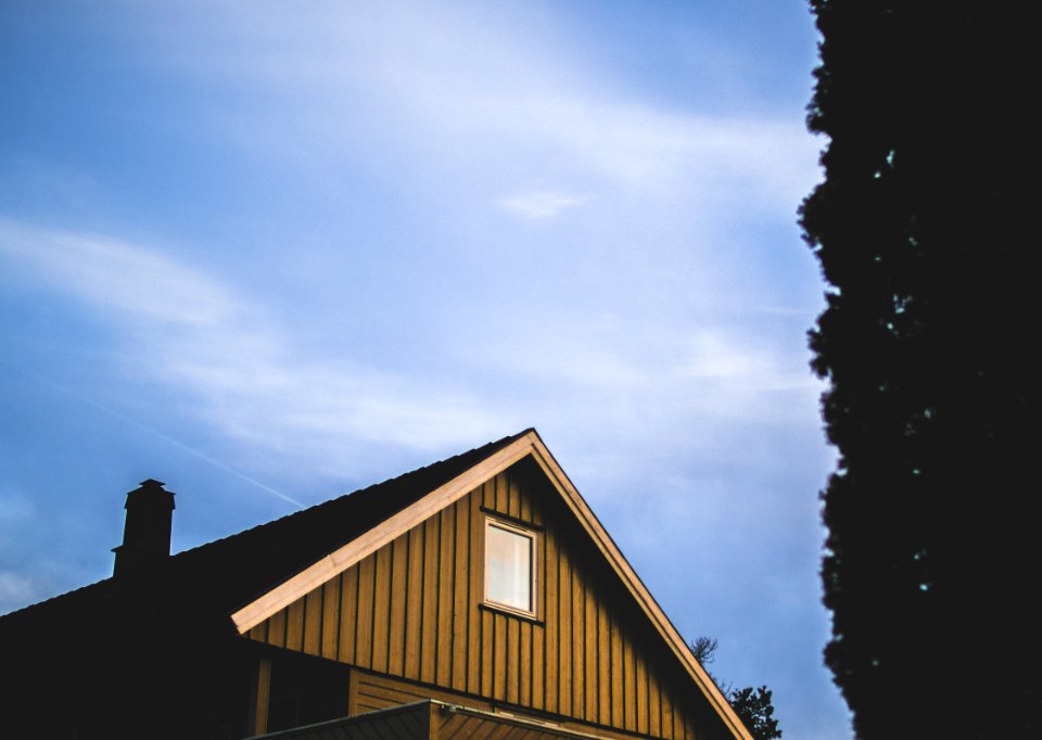 Brown Wooden House Under Blue Sky At Daytime photo