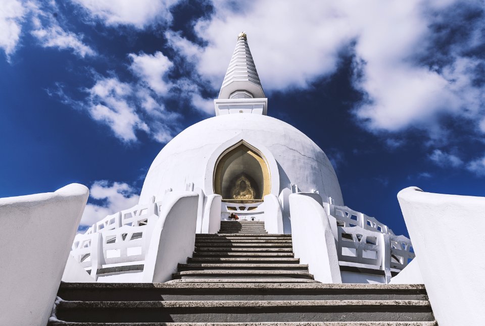 White Concrete Chapel
