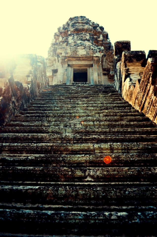 Photo Of Brown Concrete Temple