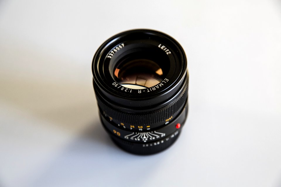 Photo Of Black Zoom Lens On White Surface