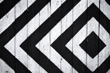 White And Black Wooden Board