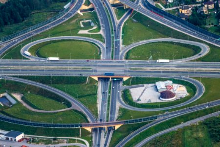 Road Metropolitan Area Aerial Photography Highway