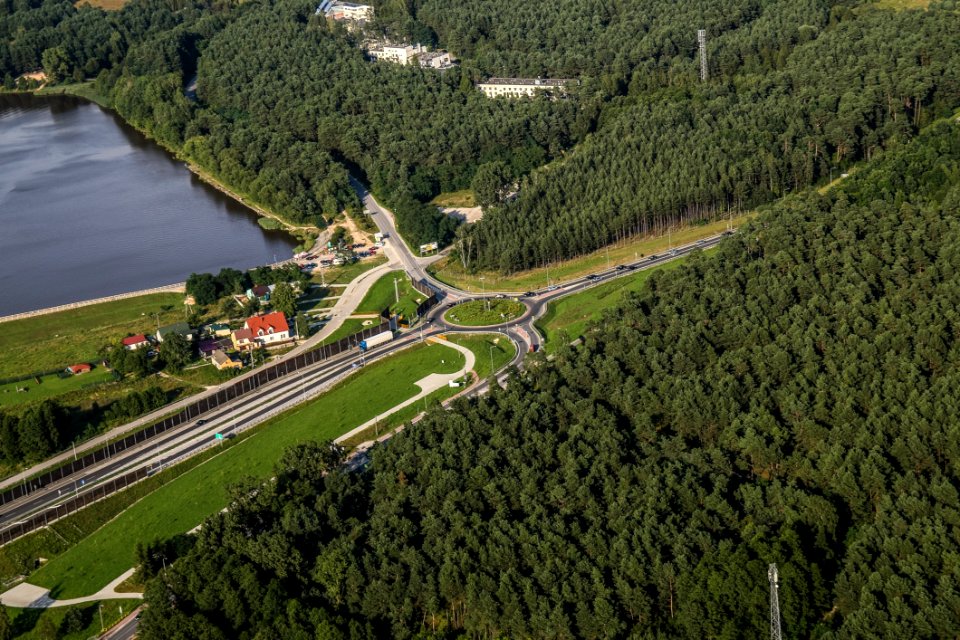 Aerial Photography Road Birds Eye View Waterway