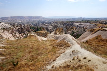 Badlands Ecosystem Shrubland Escarpment photo