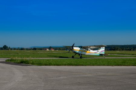 Airplane Aircraft Sky Light Aircraft photo