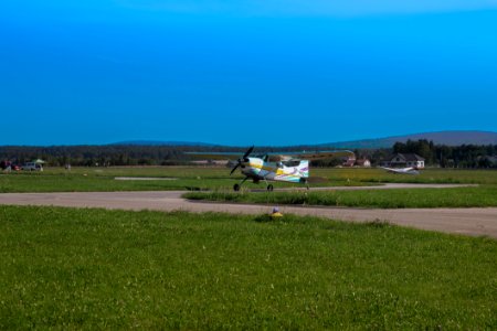 Sky Grassland Field Plain