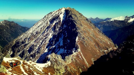 Mountainous Landforms Mountain Ridge Mountain Range photo