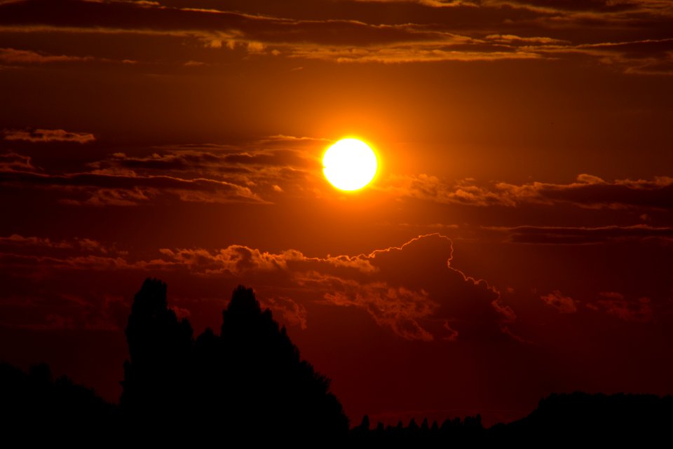 Sky Afterglow Sun Sunrise