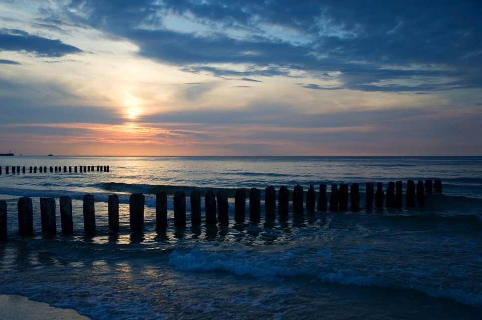 Breakwater water poland