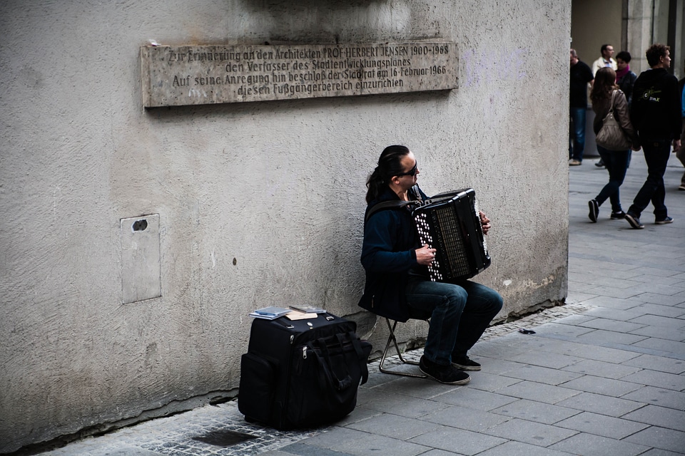 Accordion musician music