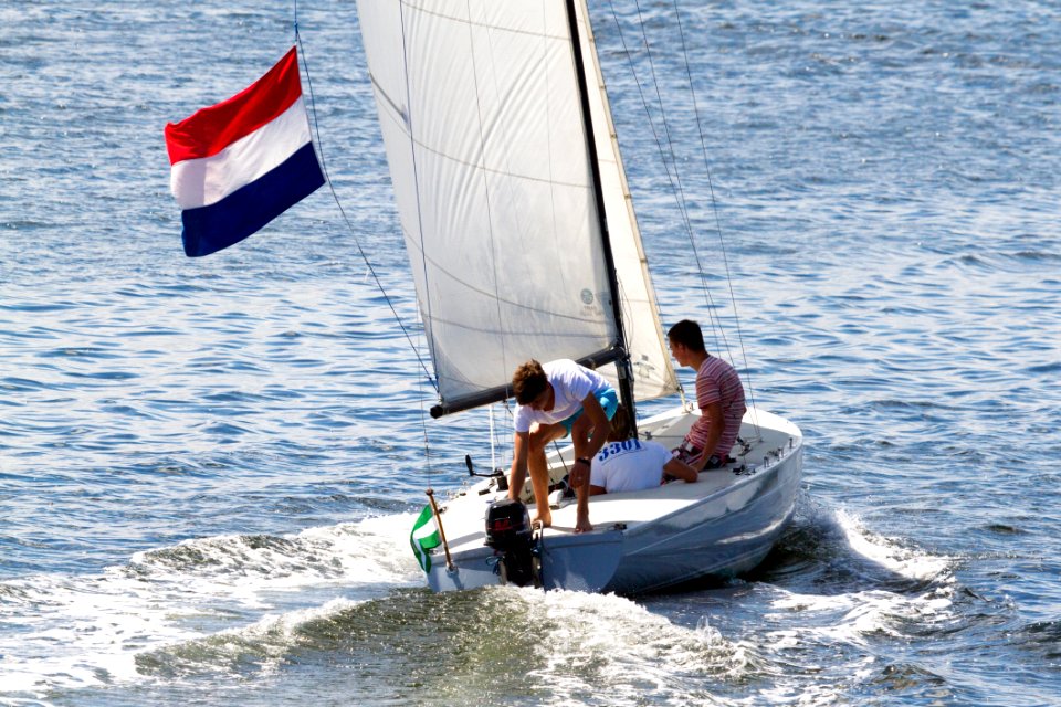 Sail Dinghy Sailing Sailboat Water Transportation