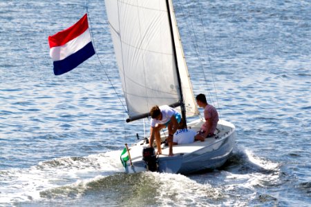 Sail Dinghy Sailing Sailboat Water Transportation