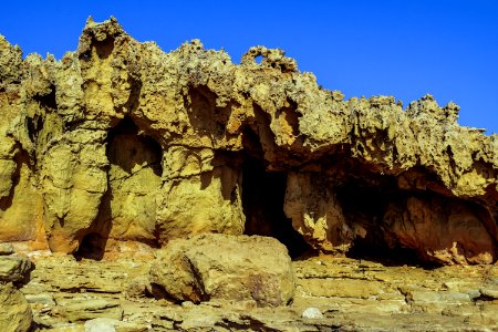 Rock Badlands Formation Outcrop