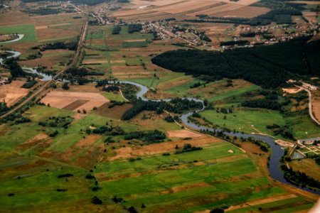 Aerial Photography Birds Eye View Rural Area Photography