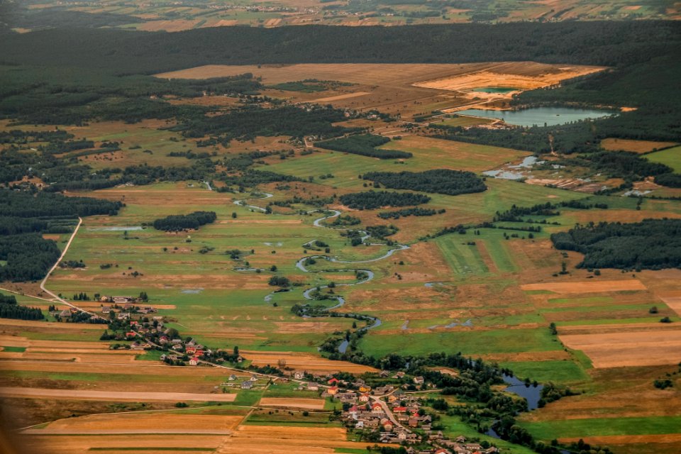Aerial Photography Plain Field Photography