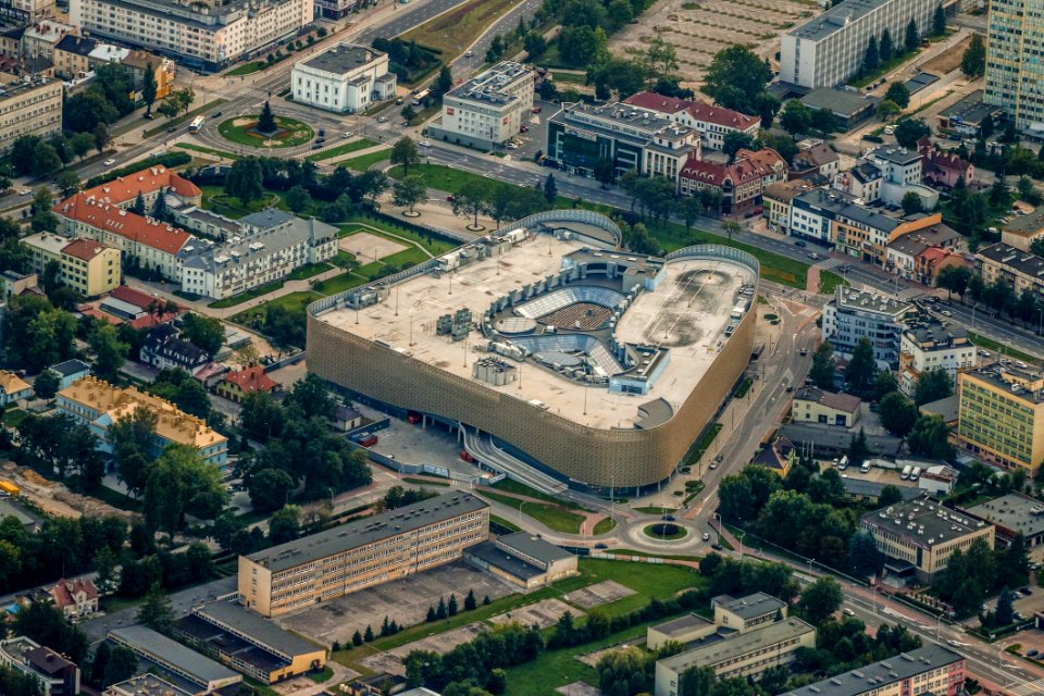 Aerial Photography Urban Area Birds Eye View City