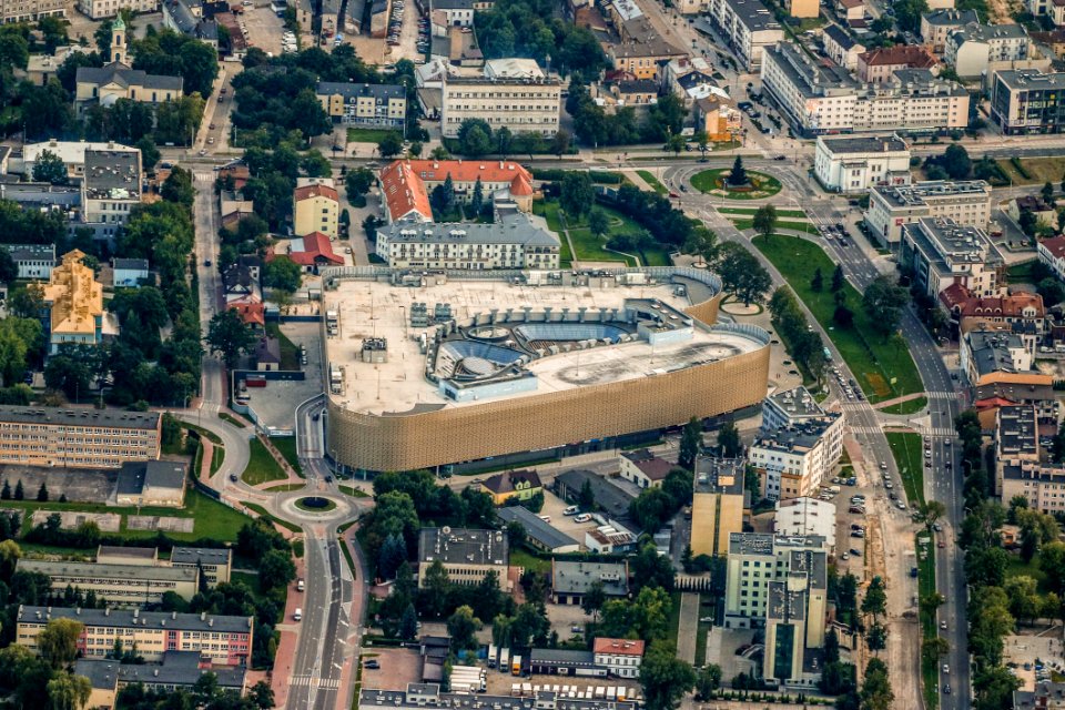 Urban Area Aerial Photography City Birds Eye View